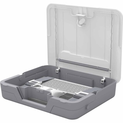 Stovas nešiojamam kompiuteriui Quick Lift I-Spire™ - baltas