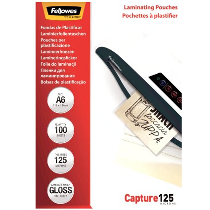 Blizgūs laminavimo vokeliai 125 mik.