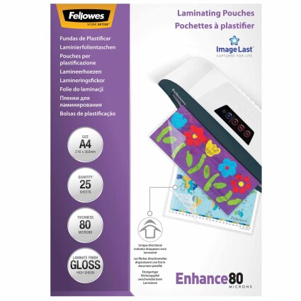 Blizgūs laminavimo vokeliai 80 mik.